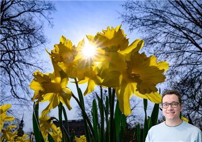 Der Übergang in den April verlief weiterhin trocken und mit recht angenehmen Temperaturen
