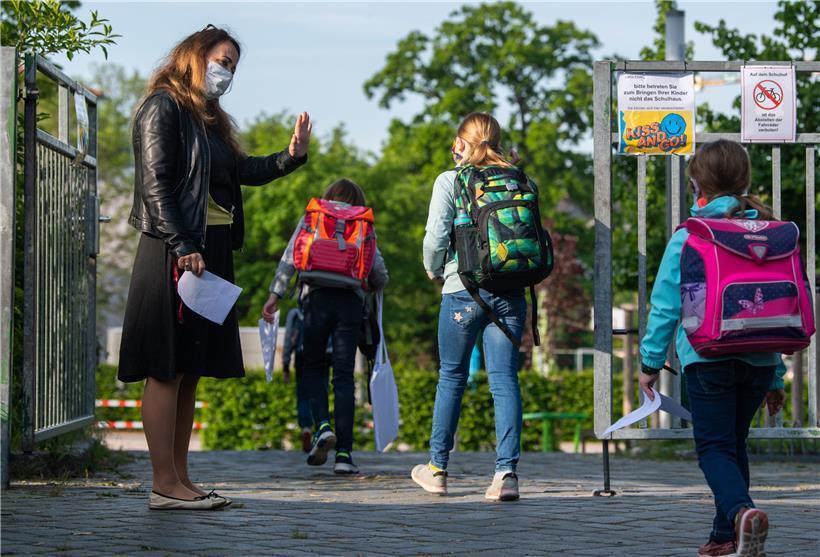 Der Unterricht in den Grundschulen wird hierzulande nächste Woche wieder aufgenommen
