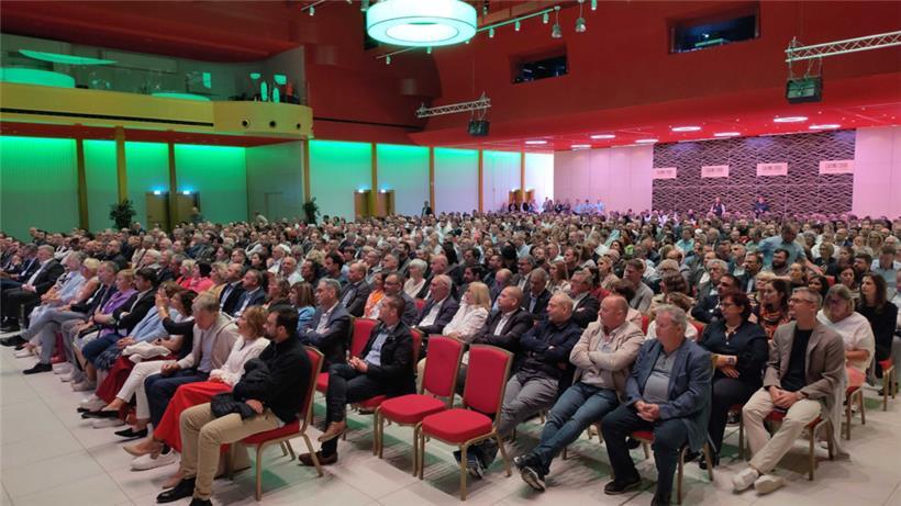 Der Veranstaltungsraum im Casino 2000 war am Donnerstagmorgen gut gefüllt
