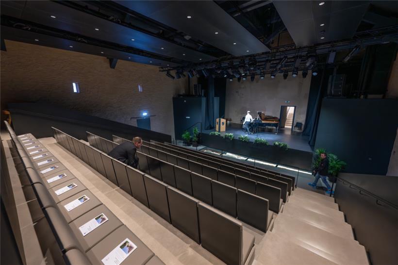 Der Veranstaltungsraum in Aspelt 
