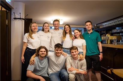 Der Vorstand der Luxemburger Studenten in München

