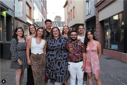 Der Vorstand der Luxemburger Studenten in Trier
