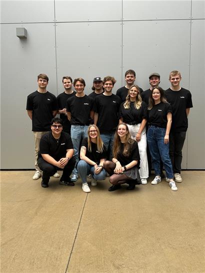 Der Vorstand des LSW (Lëtzebuerger Studenten Wien)
