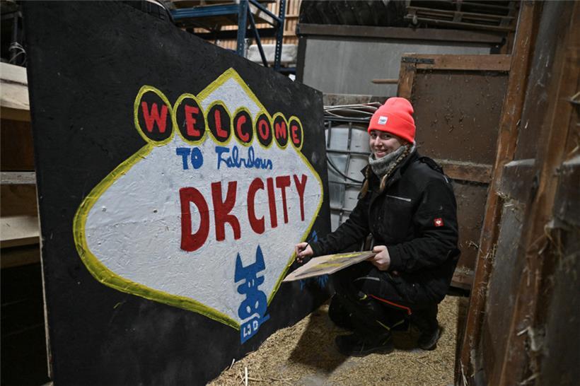 Der Wagen der Landjugend aus dem Norden des Landes steht in diesem Jahr unter de...