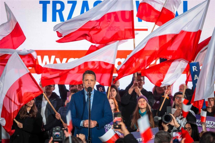 Der Warschauer Bürgermeister Rafal Trzaskowski führt in den Meinungsumfragen
