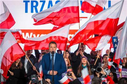 Der Warschauer Bürgermeister Rafal Trzaskowski führt in den Meinungsumfragen
