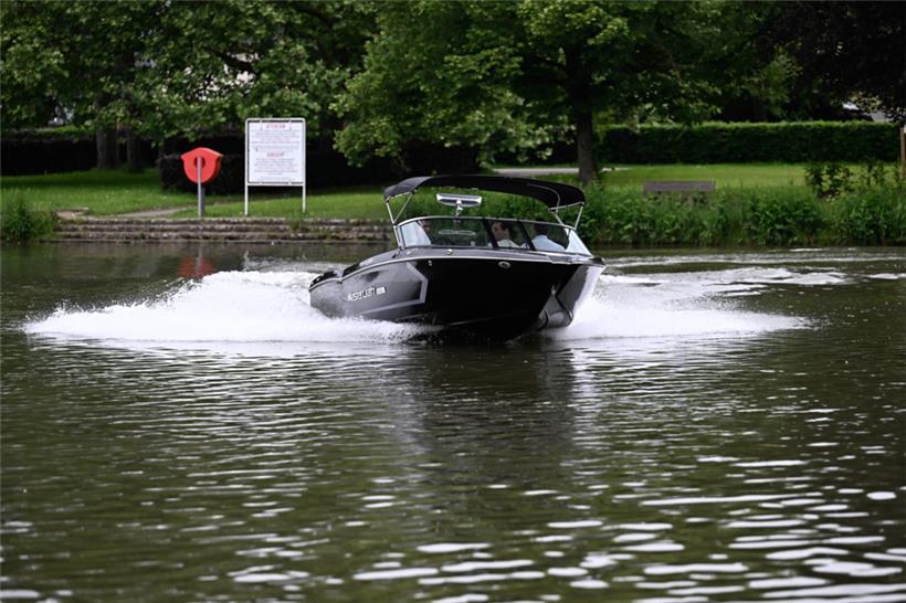Der Wasserski-Verein „Le Dauphin“ ist der einzige Klub an der Sauer