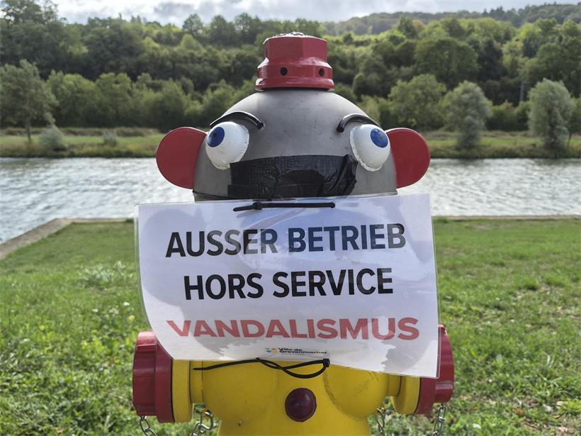 Der Wasserspender ist noch diese Woche außer Betrieb