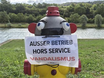 Der Wasserspender ist noch diese Woche außer Betrieb