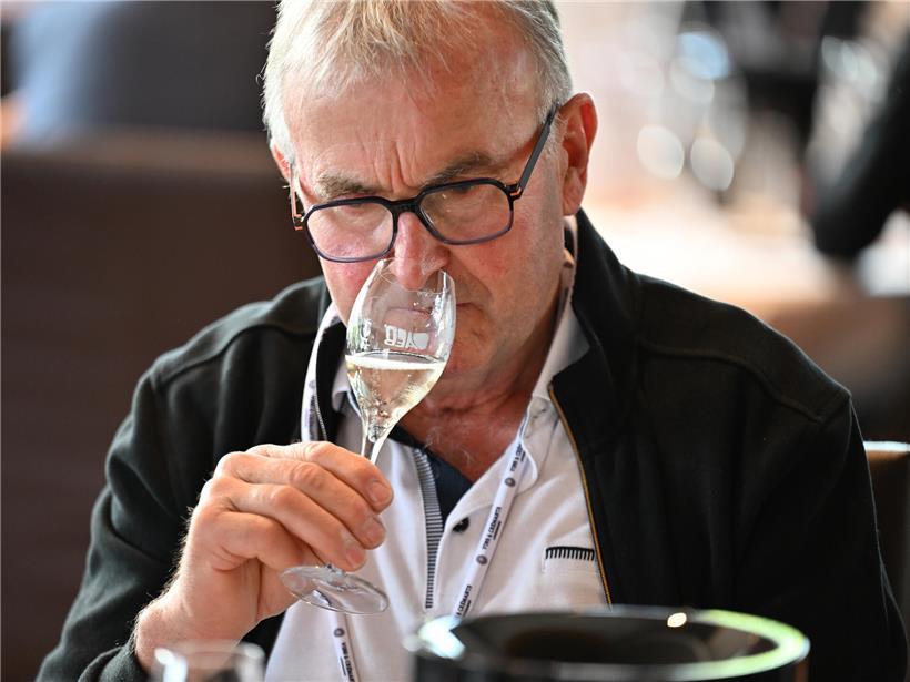 Vielfalt der Crémants im Wettbewerb von frischen bis komplex gereiften Schaumweinen in eleganten Gläsern