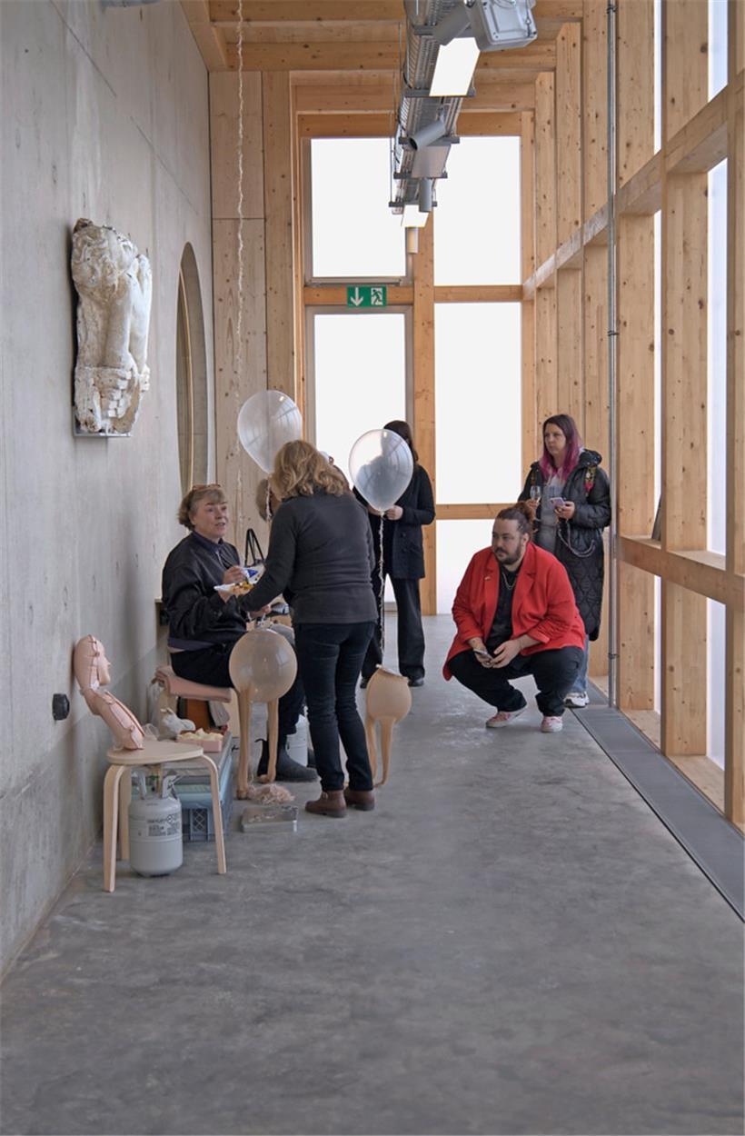 Der Wintergarten der Künstlerstätte