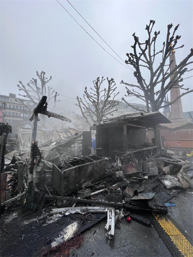 Der Wintermarkt soll so schnell wie möglich für die anderen Schausteller wieder geöffnet werden
