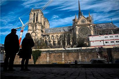 Der Zeitplan für den Wiederaufbau der Notre-Dame-Kathedrale wurde eingehalten
