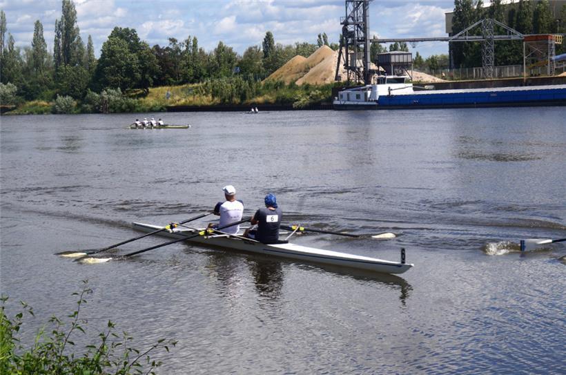 Der Zweier vom RV Saarbrücken landete in der Gesamtwertung auf Platz zwei
