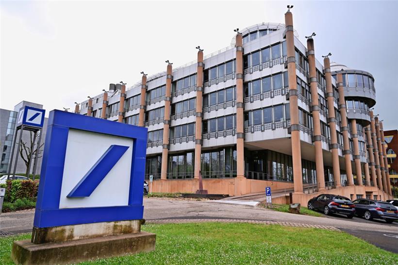Der aktuelle Sitz der Deutschen Bank in Luxemburg auf Kirchberg
