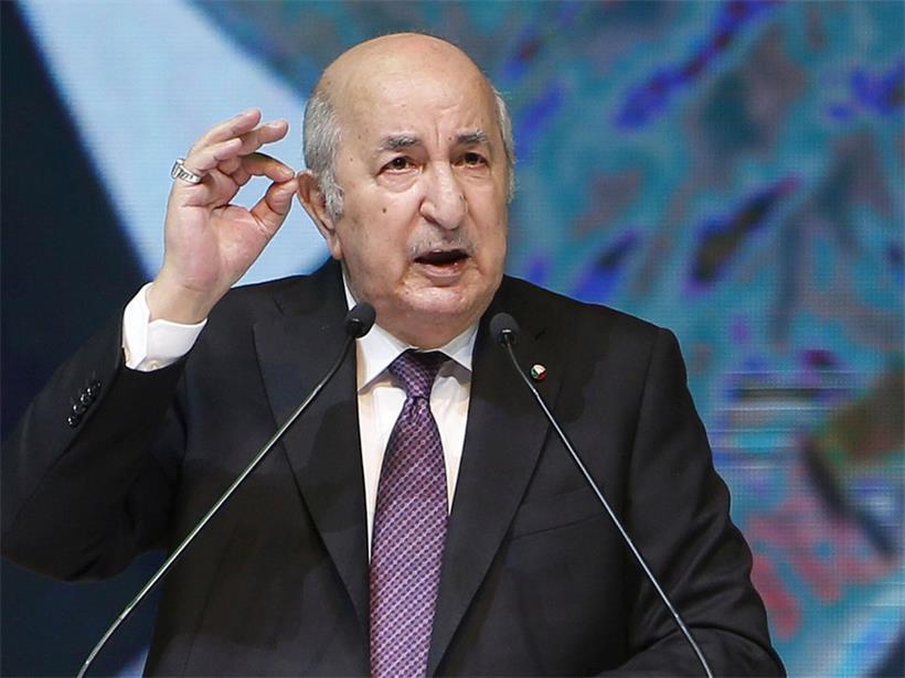 Der algerische Präsident Abdelmadjid Tebboune