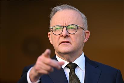 Der australische Premierminister Anthony Albanese stellte sich nach Trumps Entgleisungen gegen Wolodymyr Selenskyj eindeutig auf die Seite des ukrainischen Präsidenten
