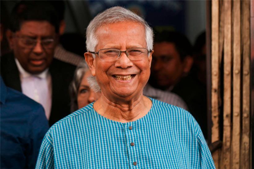 Der bangladeschische Friedensnobelpreisträger Muhammad Yunus
