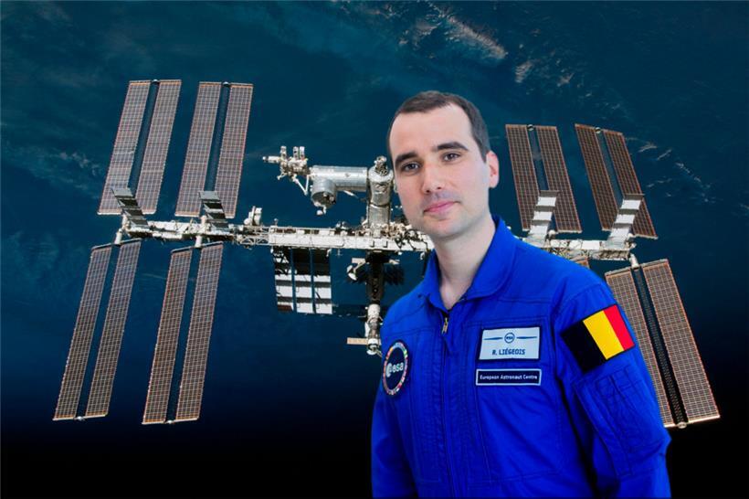 Der belgisch-luxemburgische Astronaut Raphaël Liégeois fliegt im Herbst 2026 auf die ISS

