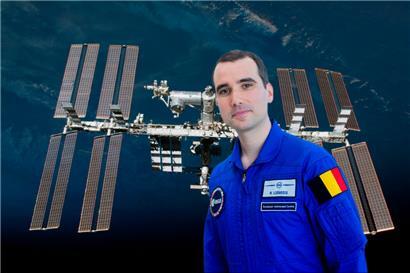 Der belgisch-luxemburgische Astronaut Raphaël Liégeois fliegt im Herbst 2026 auf die ISS
