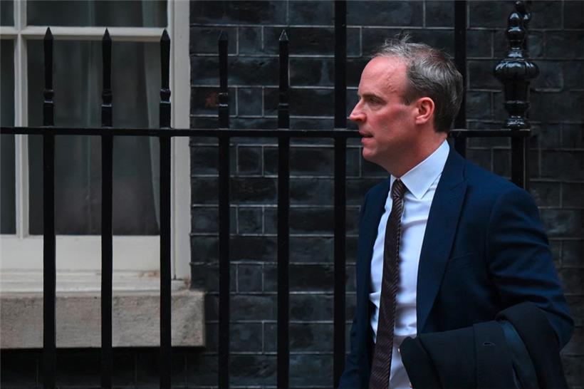 Der bisherige britische Justizminister und stellvertretende Premierminister Dominic Raab
