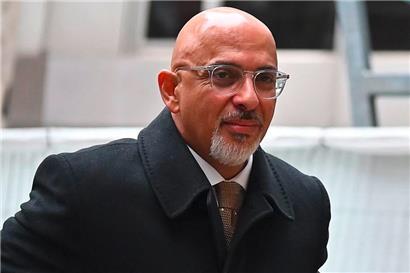 Der britische Minister Nadhim Zahawi wurde gestern von Premier Rishi Sunak entlassen
