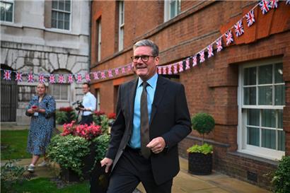 Der britische Premierminister Keir Starmer steht nach wenigen Monaten im Amt bereits in der Kritik
