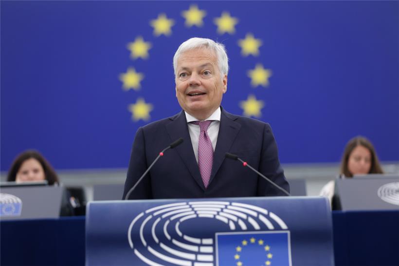 Der damalige EU-Justizkommissar Didier Reynders
