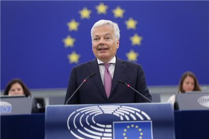 Der damalige EU-Justizkommissar Didier Reynders
