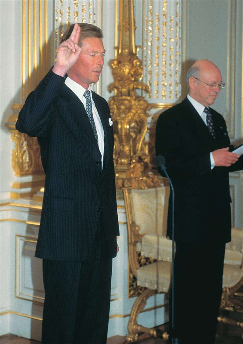 Der damalige Erbgroßherzog Henri im März 1998
