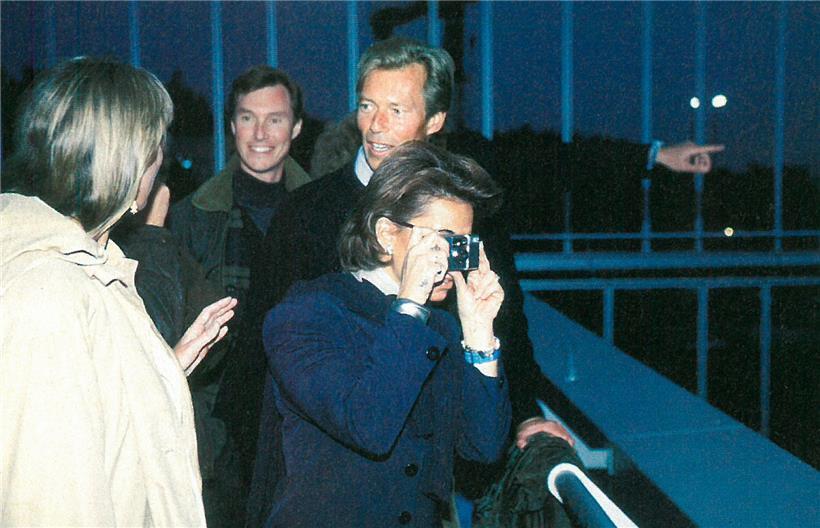 Der damalige Erbgroßherzog Henri und seine Frau Maria Teresa ließen sich das Konzert nicht entgehen
