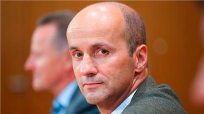 Der deutsche AfD-Europaabgeordnete Nicolaus Fest löste Empörung aus
