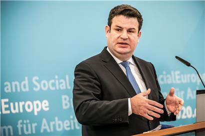 Der deutsche Arbeitsminister Hubertus Heil will den Mindestlohn erhöhen
