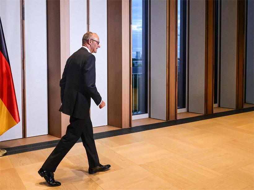 Der deutsche Bundeskanzler Friedrich Merz ist selbst in seiner eigenen Partei angezählt
