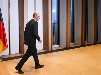Der deutsche Bundeskanzler Friedrich Merz ist selbst in seiner eigenen Partei angezählt
