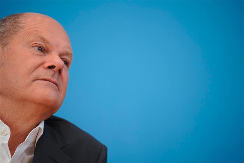 Der deutsche Kanzler Olaf Scholz will in der Krise niemanden zurücklassen
