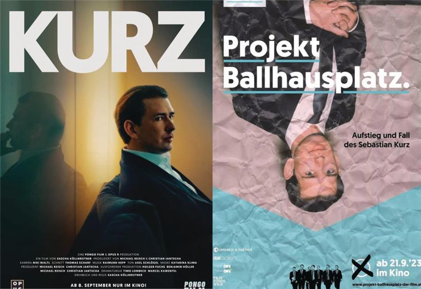 Der doppelte Kurz: Zwei Filme ringen in Österreichs Kinos um die Deutungshoheit bei der historischen Einordnung des gescheiterten Ex-Kanzlers
