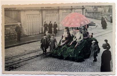 Der dritte Karnevalsumzug des Turnvereins „La Liberté“ im Jahr 1937
