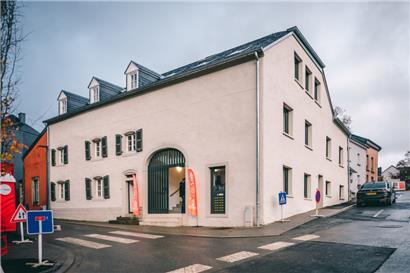 Der ehemalige Bauernhof ist ein Beispiel für die Architektur, als Düdelingen noch ländlich geprägt war
