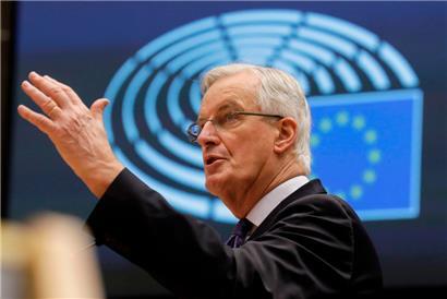 Der ehemalige EU-Kommissar Michel Barnier schlug bei den Brexit-Verhandlungen noch ganz andere Töne an als jetzt
