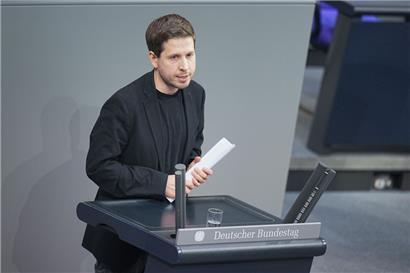 Der ehemalige SPD-Generalsekretär Kevin Kühnert im Deutschen Bundestag
