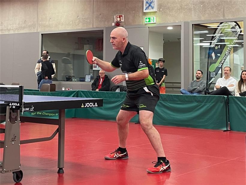 Der ehemalige Vizeweltmeister Philippe Saive (Reckingen) gewann im Pokal-Achtelfinale sein Auftaktspiel
