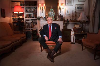 Der ehemalige französische Politiker und Gründer der rechtsextremen Partei Front National (FN), Jean-Marie Le Pen
