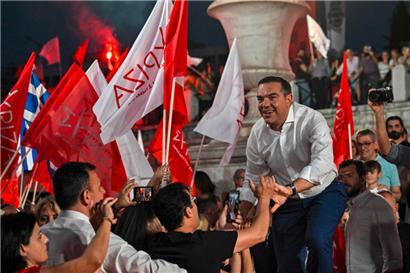 Der ehemalige griechische Regierungschef Alexis Tsipras will eine absolute Mehrheit der konservativen Nea Dimokratia verhindern
