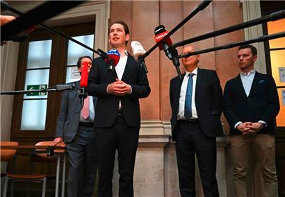 Der ehemalige österreichische Bundeskanzler Sebastian Kurz: Der Lack des Wunderwuzzis ist längst ab
