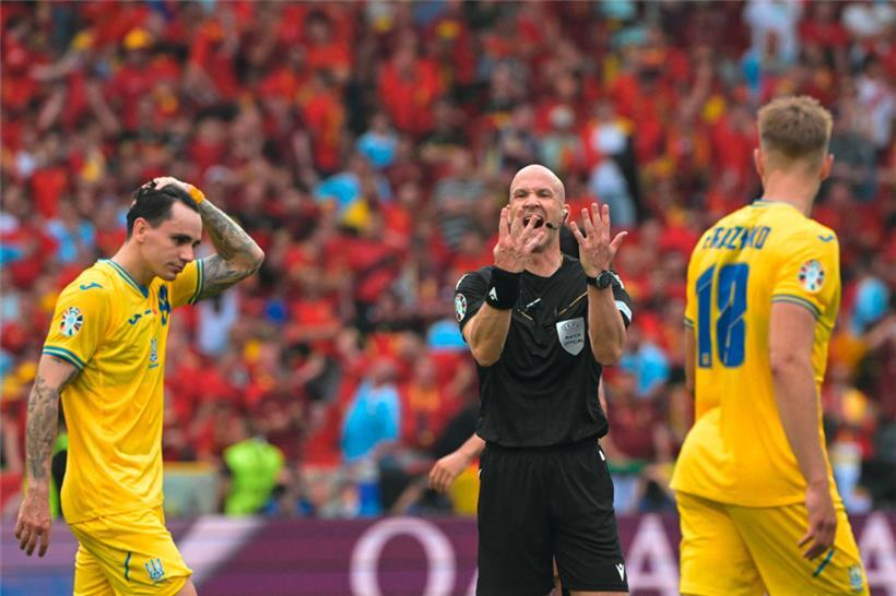 Der englische Schiedsrichter Anthony Taylor
