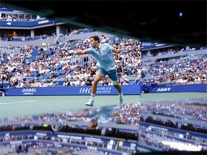 Der erste Belgier im Viertelfinale der US Open: Alexander Blockx