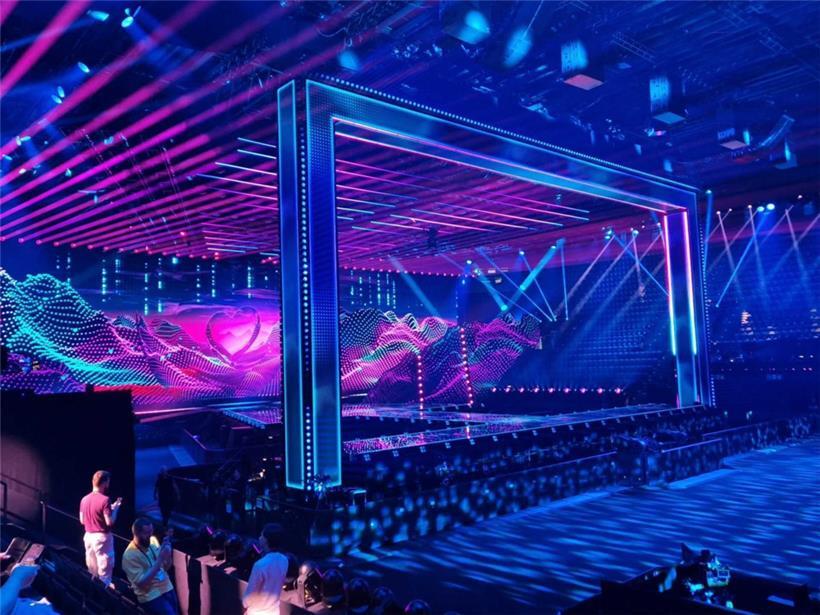 Der erste Blick ins Stadion ist beeindruckend
