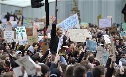 Der erste Schulstreik in Luxemburg wurde von Youth for Climate am 15. März 2019 organisiert
