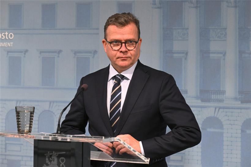 Der finnische Ministerpräsident Petteri Orpo bereiten die russischen Ansprüche auf die Aland-Inseln Kopfzerbrechen
